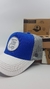 Gorra De Autor  The Cap TRADE LINE Azul Blanco y Gris