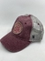 Gorra De Autor The Cap TRADE LINE Fantasy Bordo y Gris