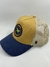 Gorra De Autor The Cap TRADITIONAL LINE "Corn" Amarillo, Azul y Beige