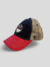 Gorra De Autor The Cap BARBER LINE "Barber" Azul, Rojo y Beige