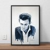 Arte Quadro Jonny Cash Decorativo 42x29 Cm