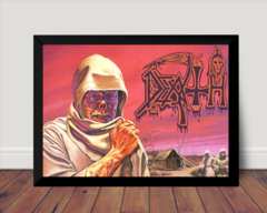 Quadro Banda Death Poster Moldura Death Metal