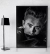 Quadro Fotografia Decorativo Foto Rara James Dean 42x29cm