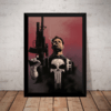 Quadro Arte Quadrinhos Hq The Punisher Justiceiro 42x29cm