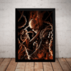 Quadro Arte Motoqueiro Fantasma Ghost Rider Hq 42x29cm