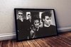 Quadro Foto Post Punk Goth Rock Bauhaus 42x29cm