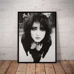 Quadro Foto Post Punk Goth Rock Siuxsie Siux 42x29cm