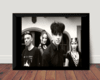 Quadro Foto Gothic Rock Darkwave Clan Of Xymox 42x29cm