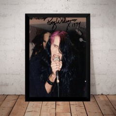Quadro Poster Goth Rock Rozz Willians Cristian Death 42x29cm