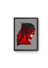 Quadro Decorativo Red Hulk