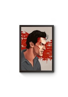 Quadro Decorativo Ash Evil Dead A3 42 x 29,7