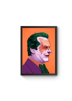 Quadro Decorativo Joker Jack Nicholson A3 42 x 29,7