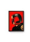 Quadro Decorativo Juiz Dredd A3 42 x 29,7