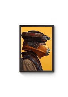 Quadro Decorativo Star Wars Boushh A3 42 x 29,7