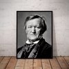 Quadro decoração Grandes Compositores Richard Wagner 42x29cm