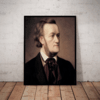 Quadro decorativo Grandes compositores Richard Wagner 42x29cm