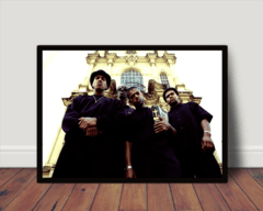 Incrivel Quadro decorativo Rap Racionais Mcs foto rara 42x29cm