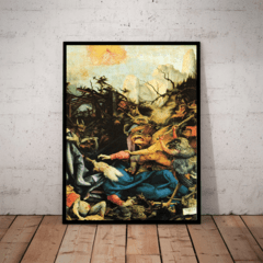 Quadro Decorativo pintura euronymous bosch 42x29cm