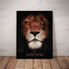 Lindo quadro decorativo novo filme Rei leão da Disney Scar 42x29cm
