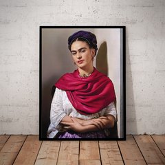 Lindo quadro arte ativismo feminismo Frida Kahlo 42x29cm
