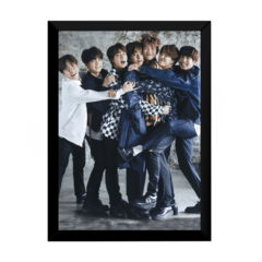 Lindo quadro decoração kpop bts Bangtan Boys 42x29cm