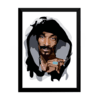 Quadro arte digital snoop dog rap hip hop 42x29cm