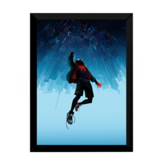 Fantastico Quadro Homem Aranha no aranhaverso 42x29cm