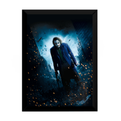 Quadro decorativo vilão Joker coringa o melhor 42x29cm