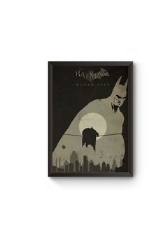 Poster Moldurado Batman Arkhan City Quadro