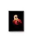 Poster Moldurado Arte God of War Quadro