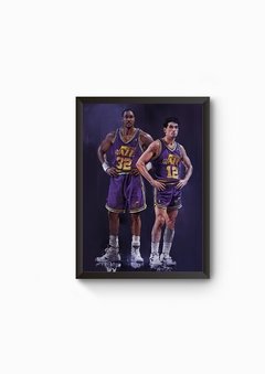 Quadro Poster NBA Utah Jazz