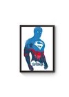 Poster Moldurado SuperMan Quadro