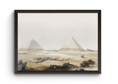 Quadro Arte Pirâmides de Gizé Poster