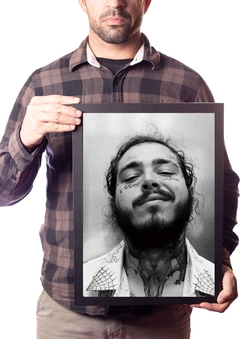 Poster Moldurado Post Malone Saint Tropez Rap Quadro