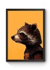 Quadro Arte Rocket Racoon Poster