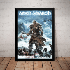 Quadro Banda Amon Amarth Jomsviking Death Metal