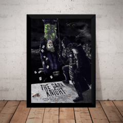 Quadro Filme Batman Cavaleiro Das Trevas Coringa Arte - comprar online