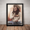 Poster Foto Com Moldura Bob Marley Quadro 44x32cm