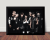 Lindo Quadro Fotografico Bts Kpop Boy Band