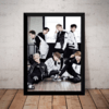 Quadro Foto Bts Kpop Jin Suga J-hope Rm Jimin V Jungkook