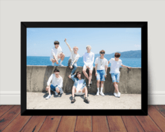 Foto Quadro Bts Kpop V Jungkook Jin Suga J-hope Rm Jimin