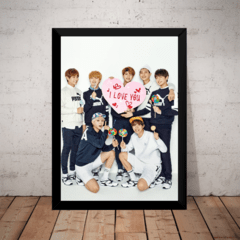 Lindo Quadro Bts Kpop Jungkook Jin Suga J-hope Rm Jimin