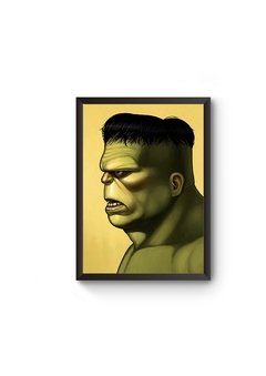 Poster Moldurado Hulk