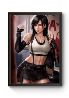 Quadro Arte Tifa FFVII Poster