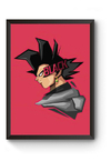 Quadro Decorativo Goku Black