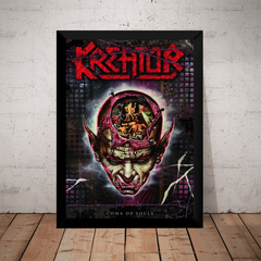 Quadro Banda Kreator Coma Of Souls, Thrash Metal Grande - comprar online