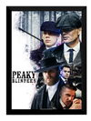 Quadro Arte Peaky Blinders Poster Moldurado