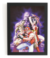 Quadro Game Fatal Fury Arte Poster Com Moldura