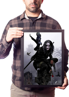 Quadro Decorativo O Corvo Filme Arte