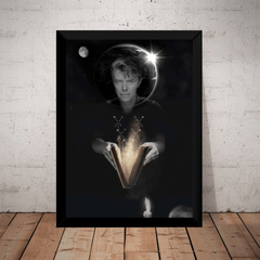 Quadro David Bowie Rock Arte Foto Poster Moldurado - comprar online